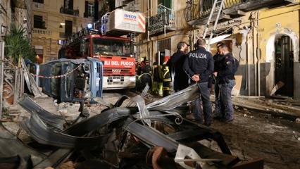 Esplosione a Napoli, 2 feriti lievi